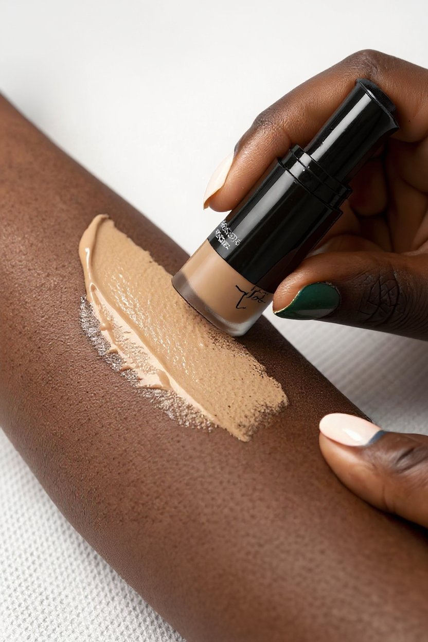 2. Full-Coverage Matte Waterproof Foundations - best tattoo cover up makeup