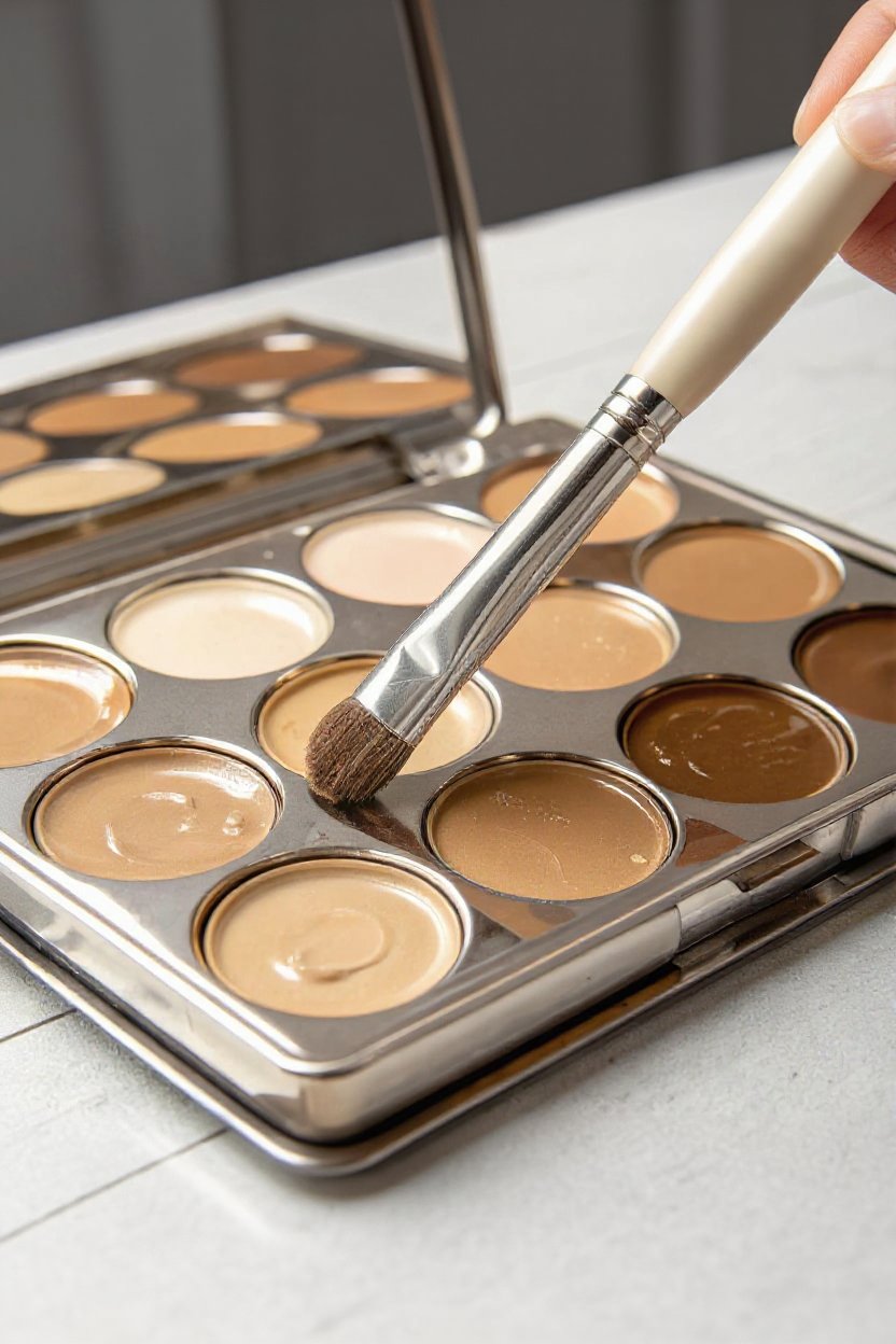 5. Custom Color Neutralizing Paste Mixtures - best tattoo cover up makeup