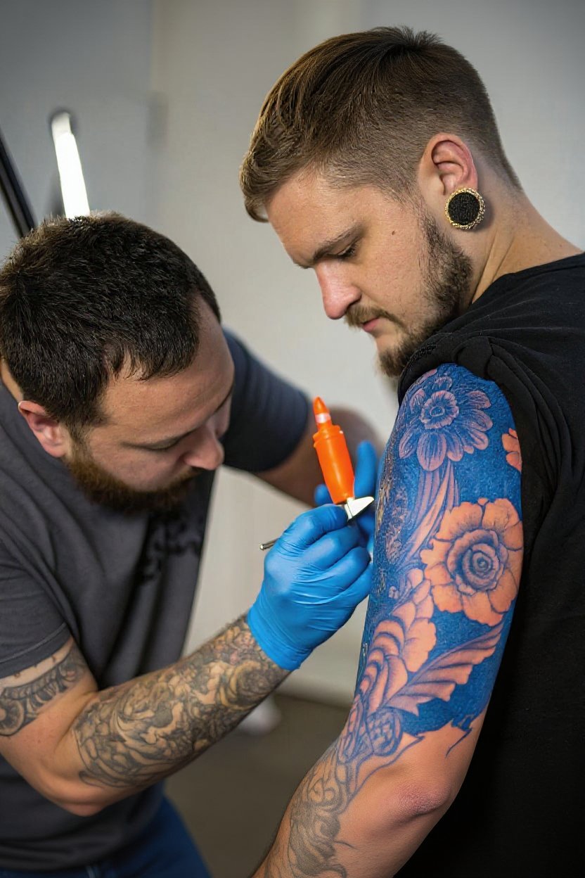 9. Color Theory: Neutralizing Blue and Black Ink - best tattoo cover up makeup