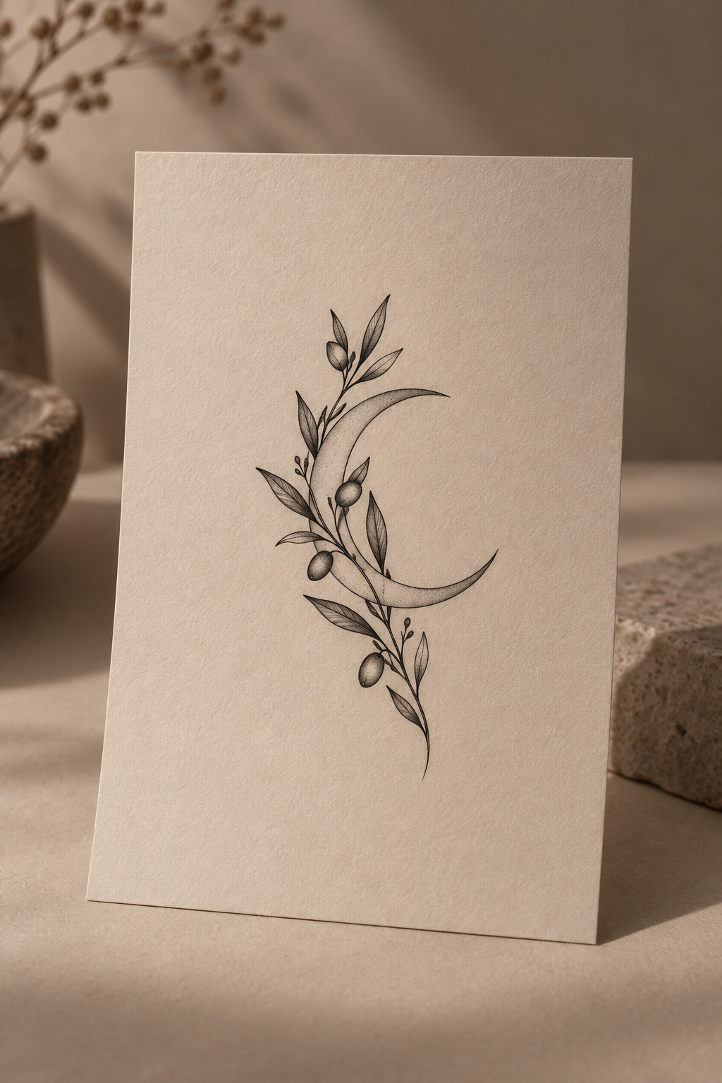 Fine-line wildflower small hip tattoo idea