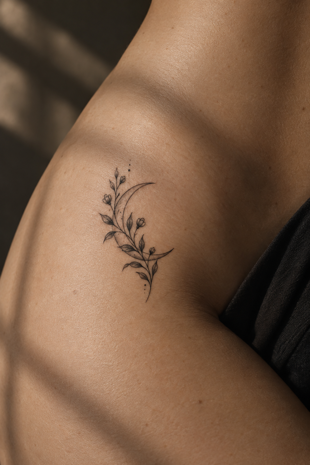Tiny heart small hip tattoo idea