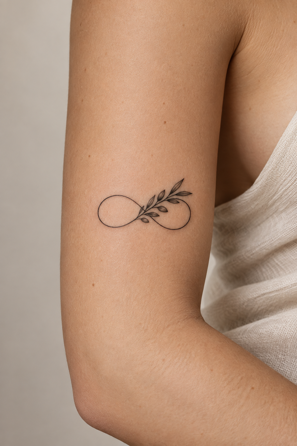 The Classic Infinity Loop small infinity tattoo idea