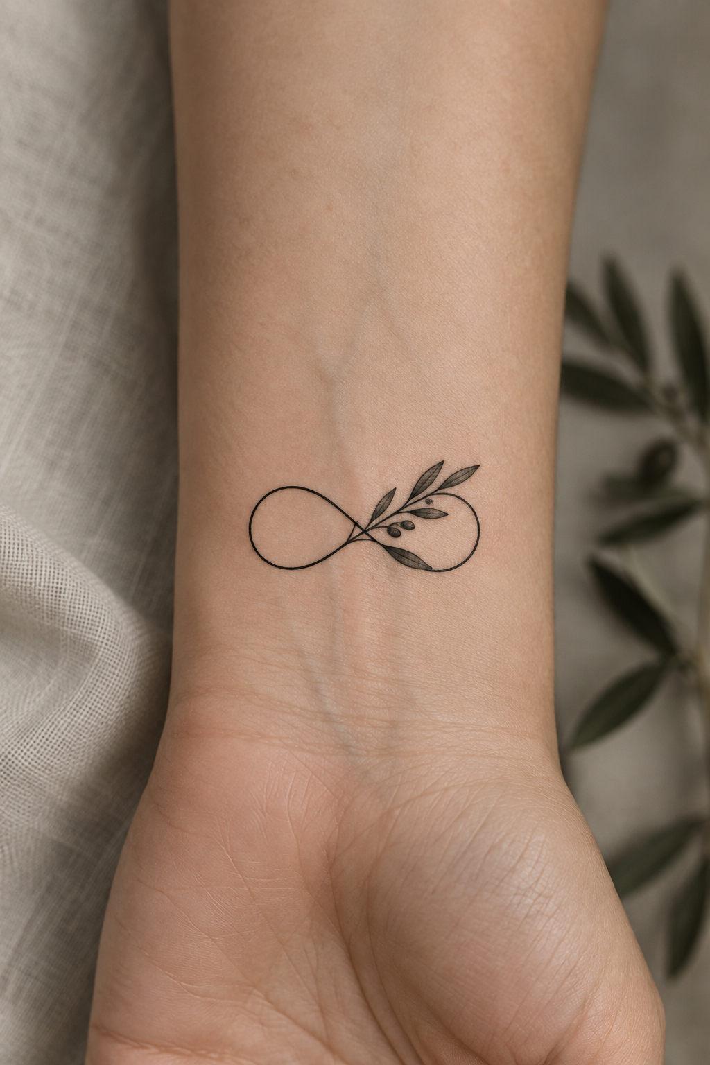 Infinity with Stars small infinity tattoo idea