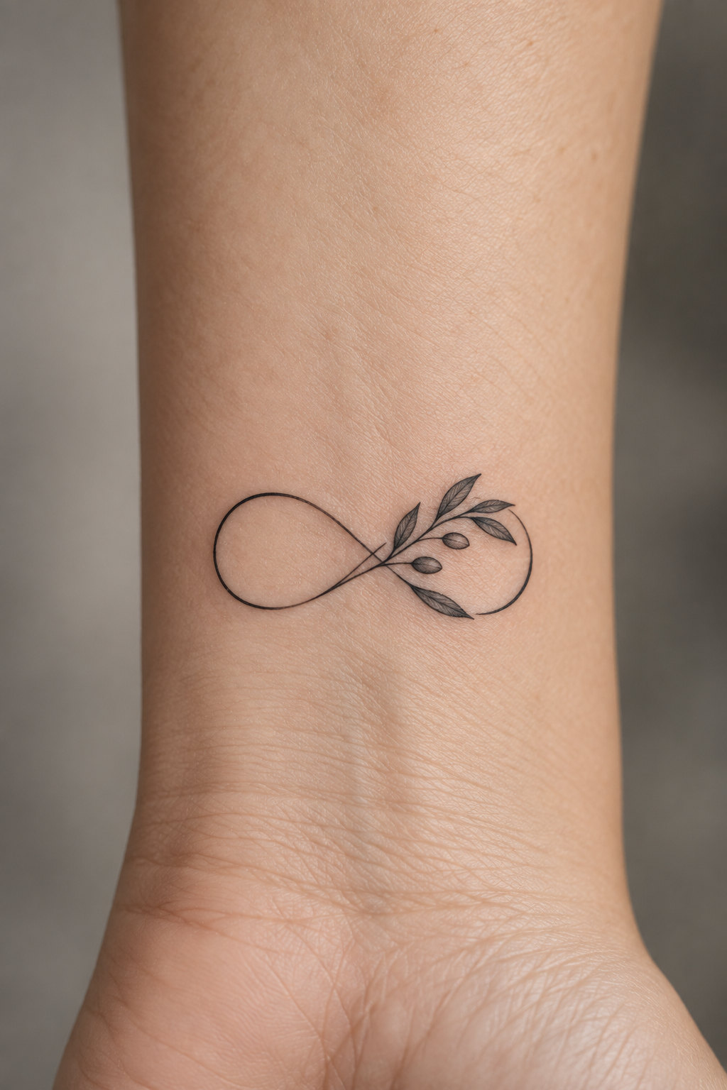 Simple Outline Infinity small infinity tattoo idea