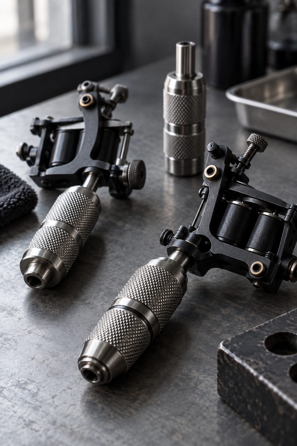 Knurled metal handles best tattoo grips guide