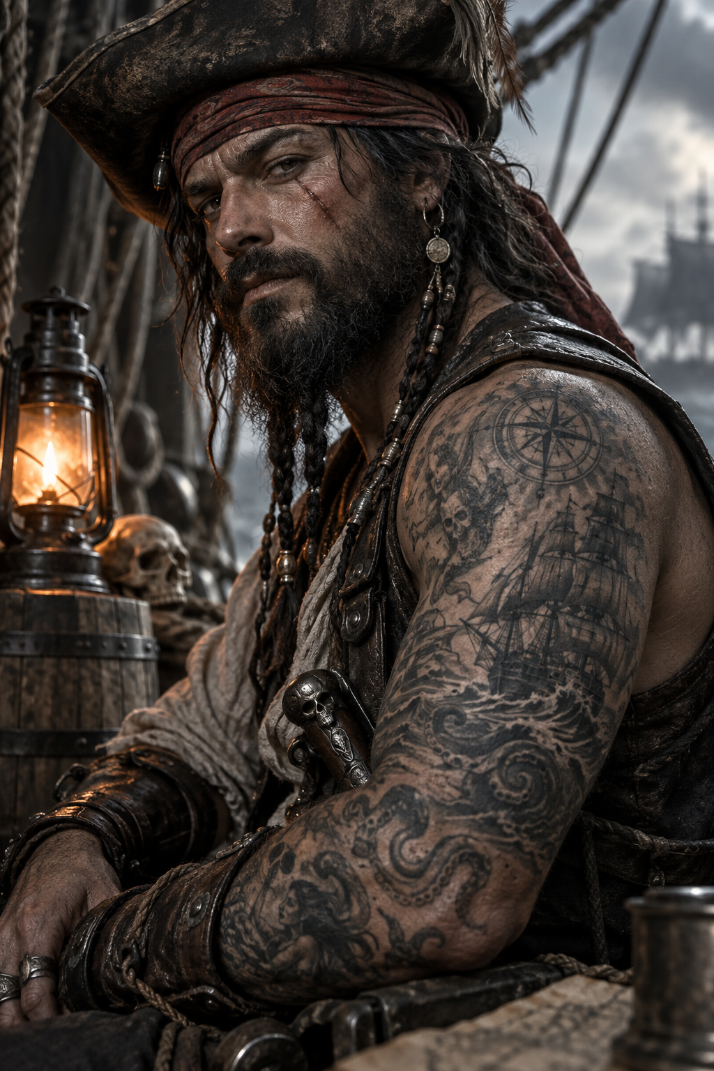 Realism-inspired One Piece tattoo One Piece tattoo idea