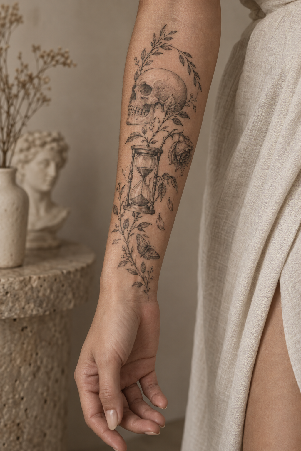 memento mori latin script tiny memento mori tattoos