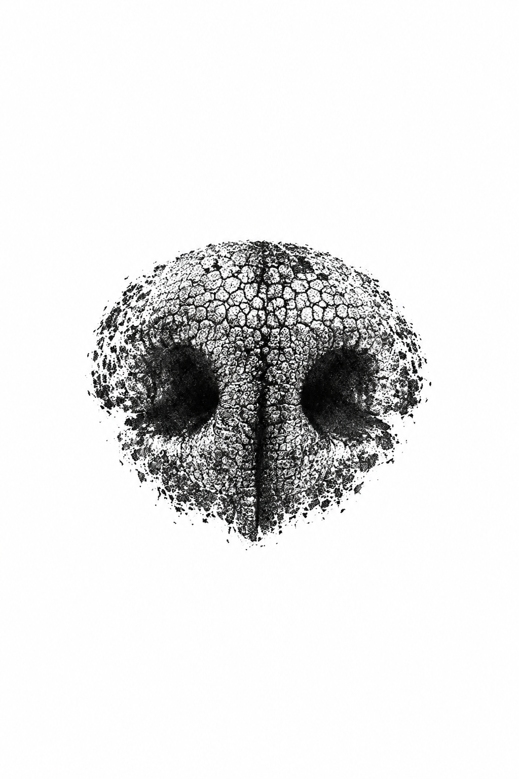 Dog Nose Print small dog tattoo ideas concept