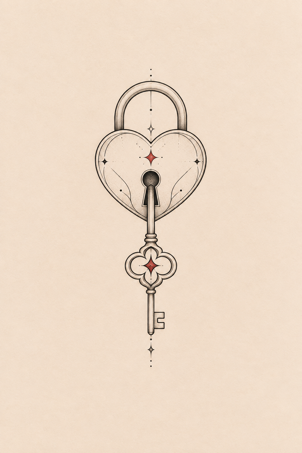 Minimalist Lock & Key: The Perfect Match