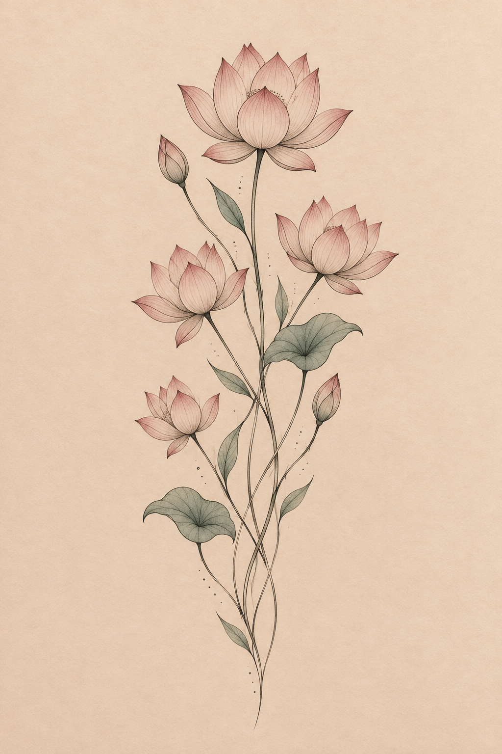 Tiny Lotus Flower: Rising Together