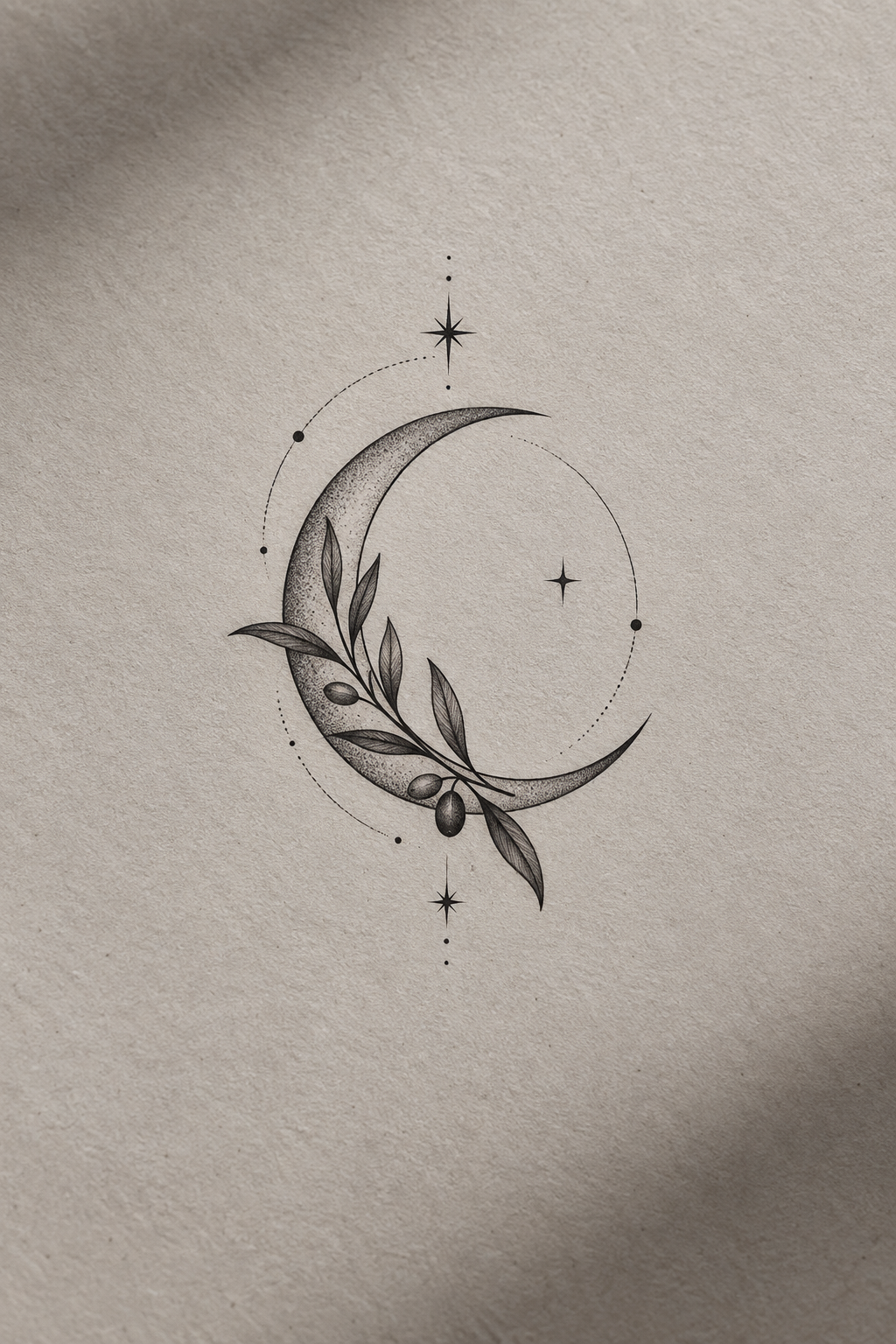 15 small moon tattoos editorial feature