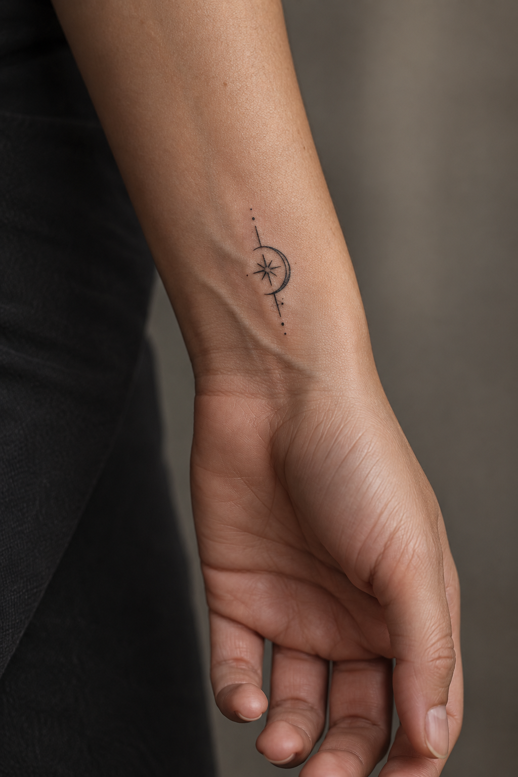 Meaningful Symbol small wrist tattoo idea