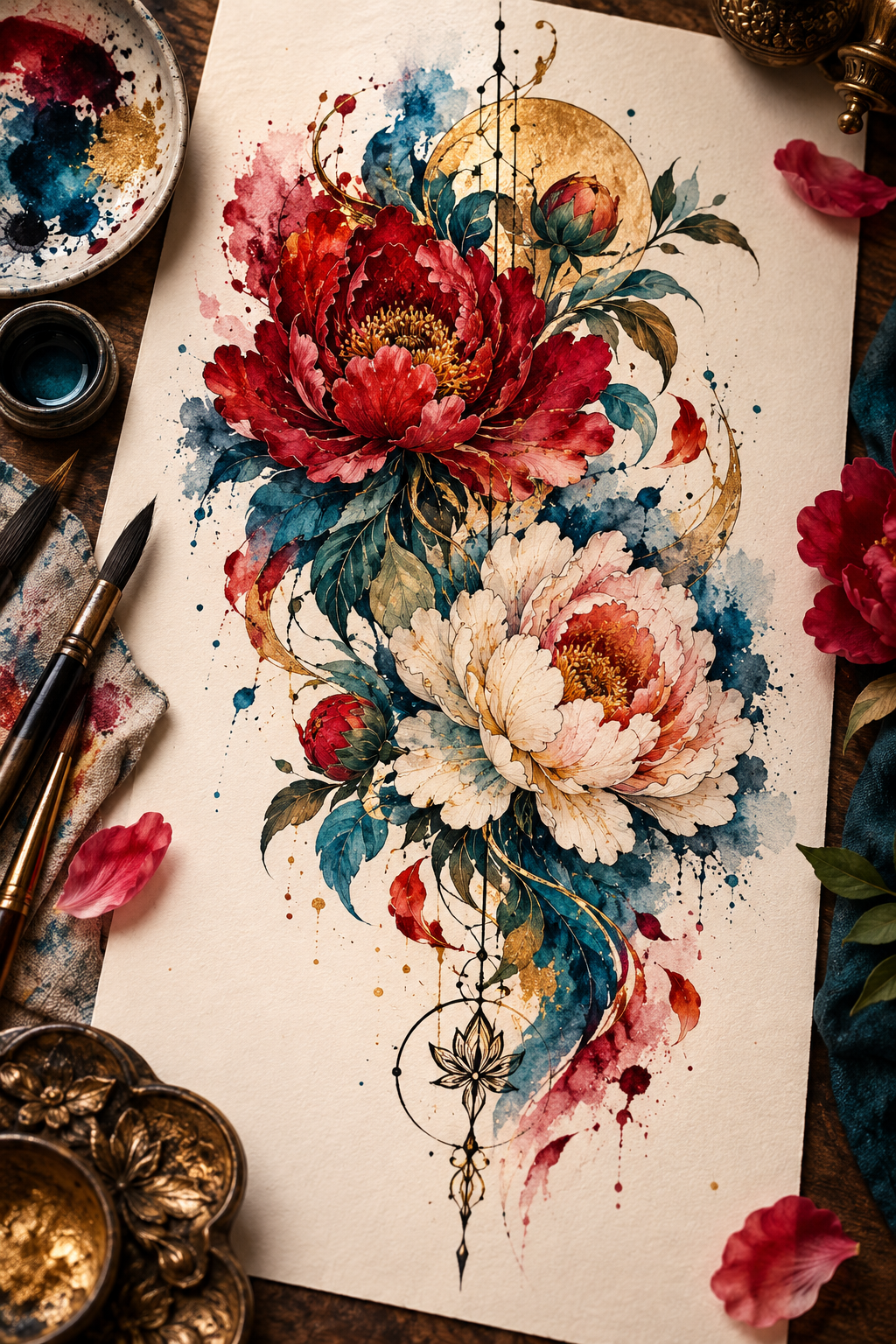 watercolor tattoos for women featured concept