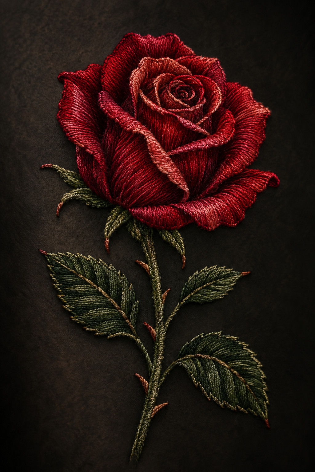 rose tattoo embroidery 7