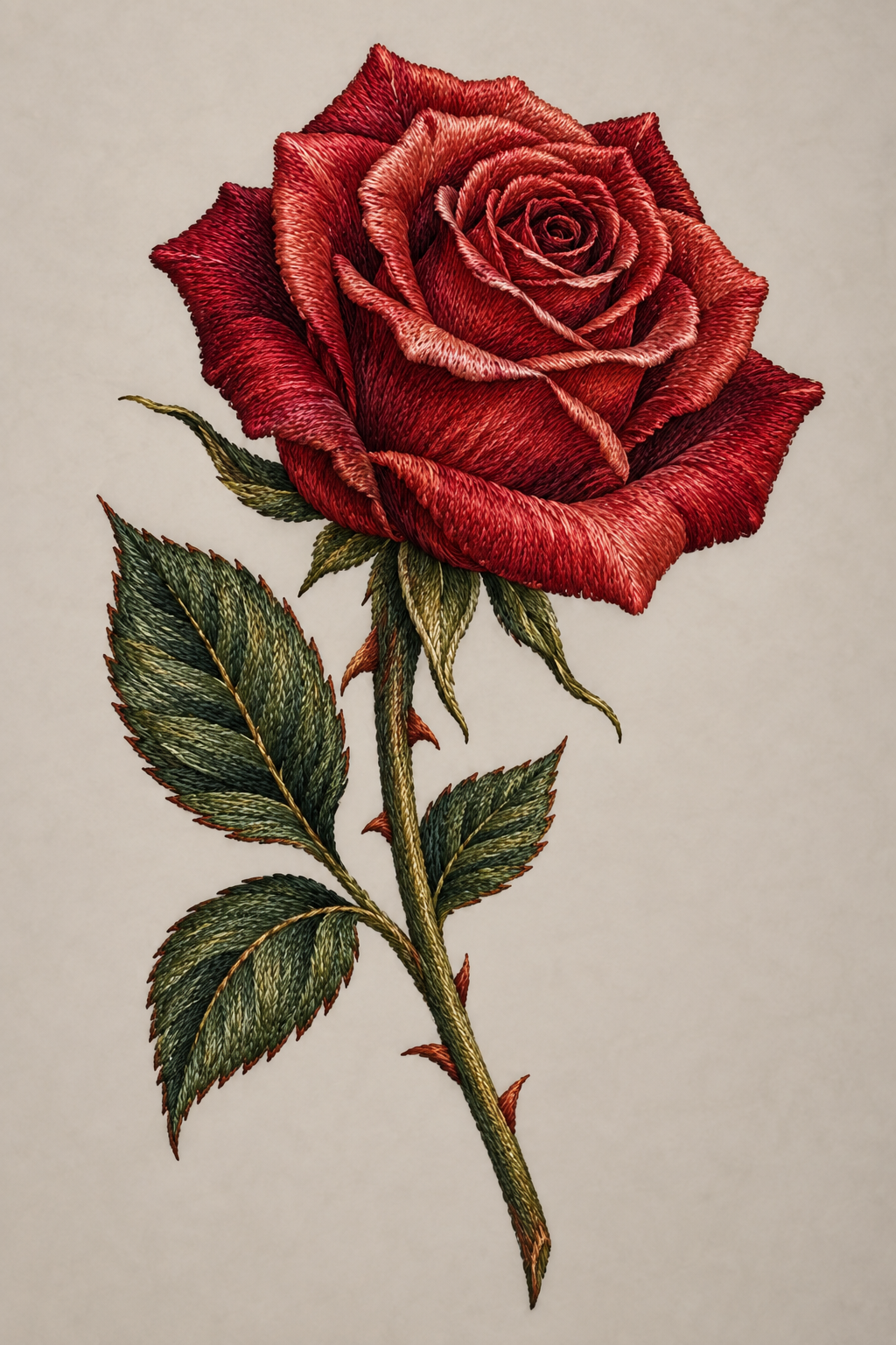 rose tattoo embroidery 11