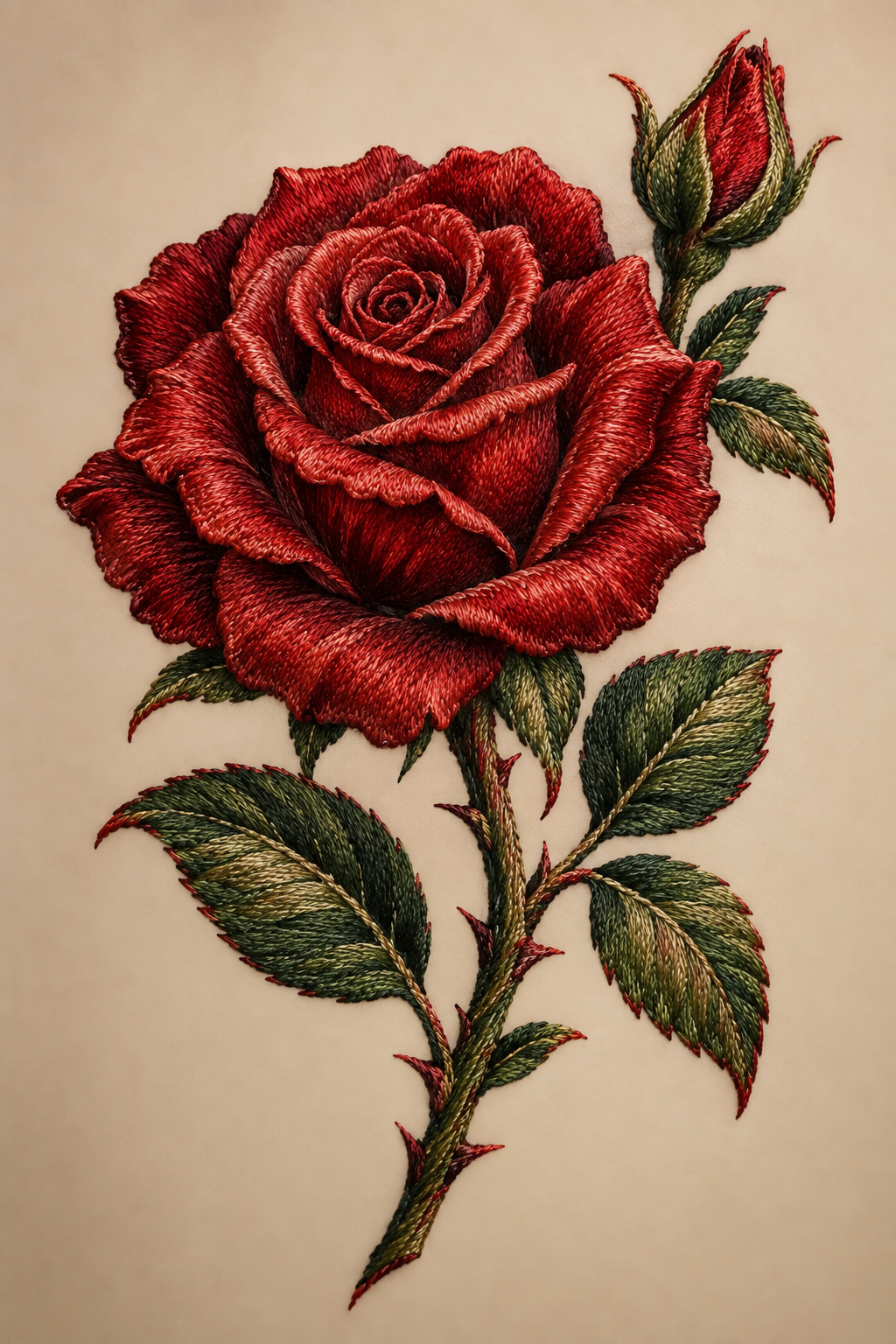 rose tattoo embroidery 15