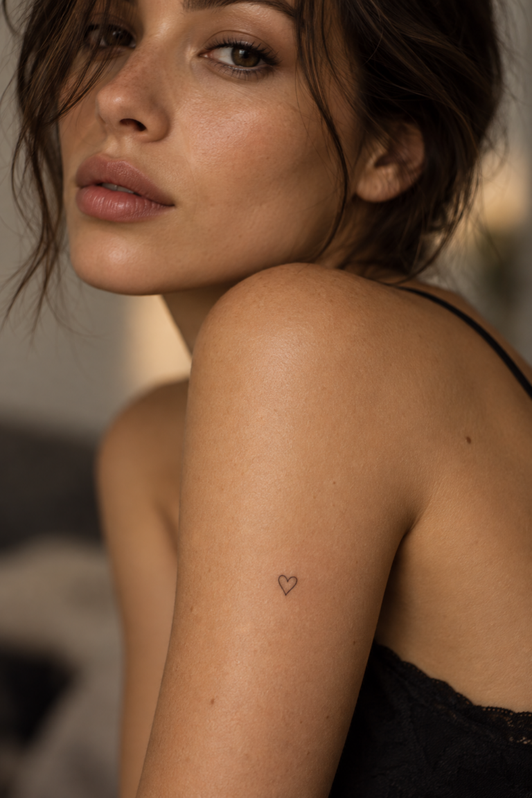 Small heart tattoos idea