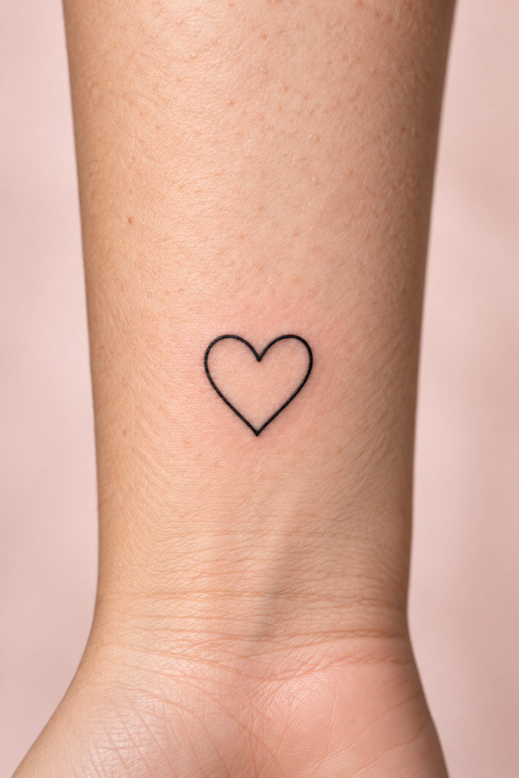 Small heart tattoo idea