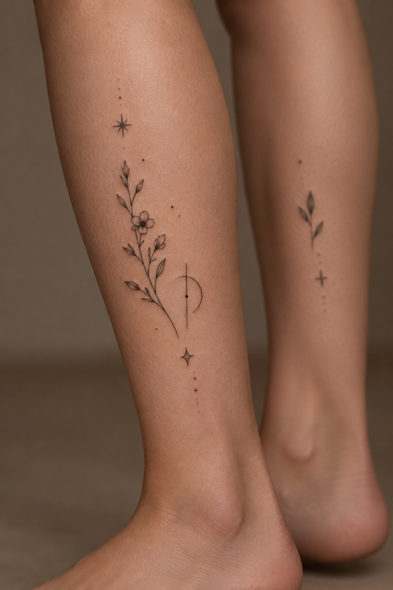small leg tattoos featured