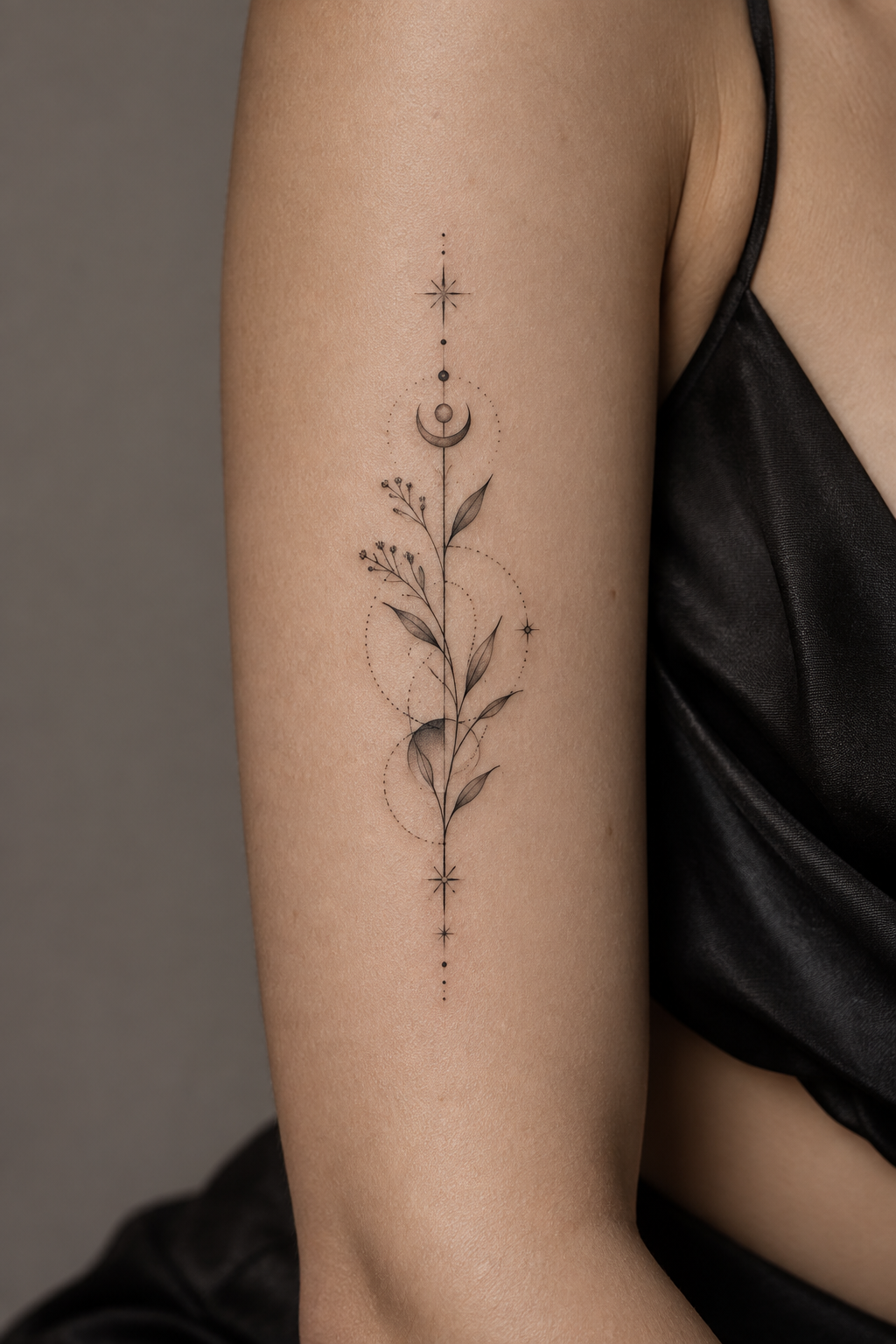 Lyric Tattoo small music tattoo idea