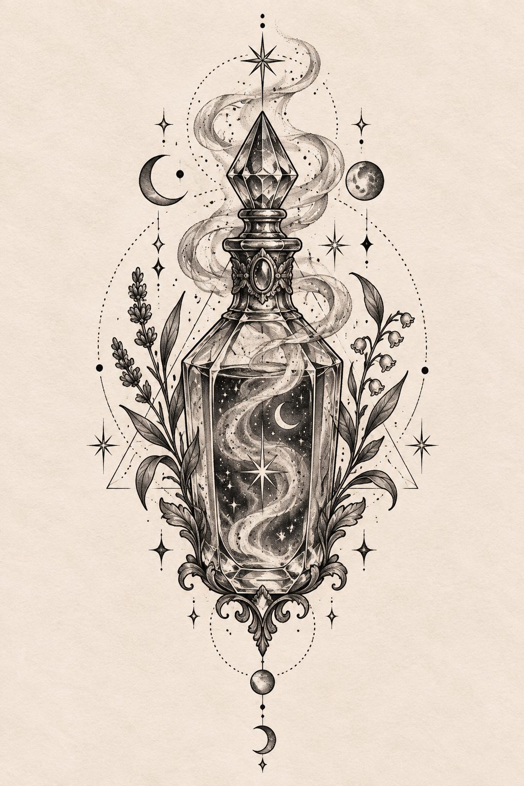 Potion Bottle Harry Potter tattoo idea