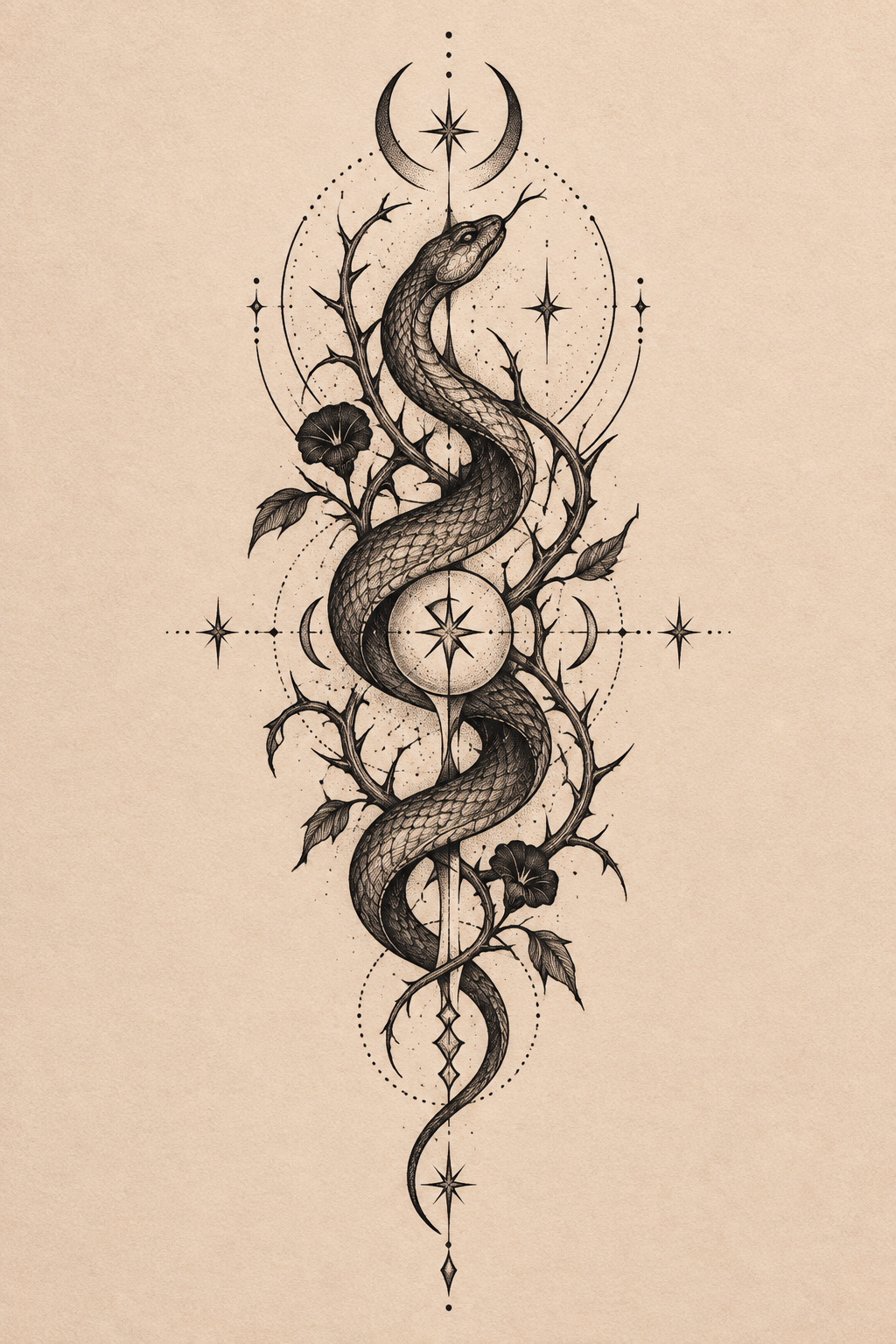 Dark Mark Harry Potter tattoo idea