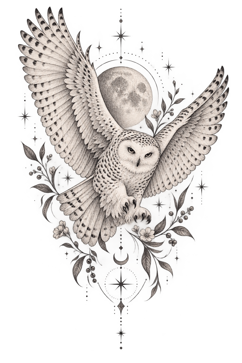 Hedwig Owl Harry Potter tattoo idea