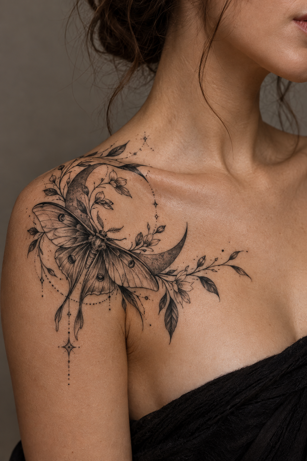line art tattoo idea