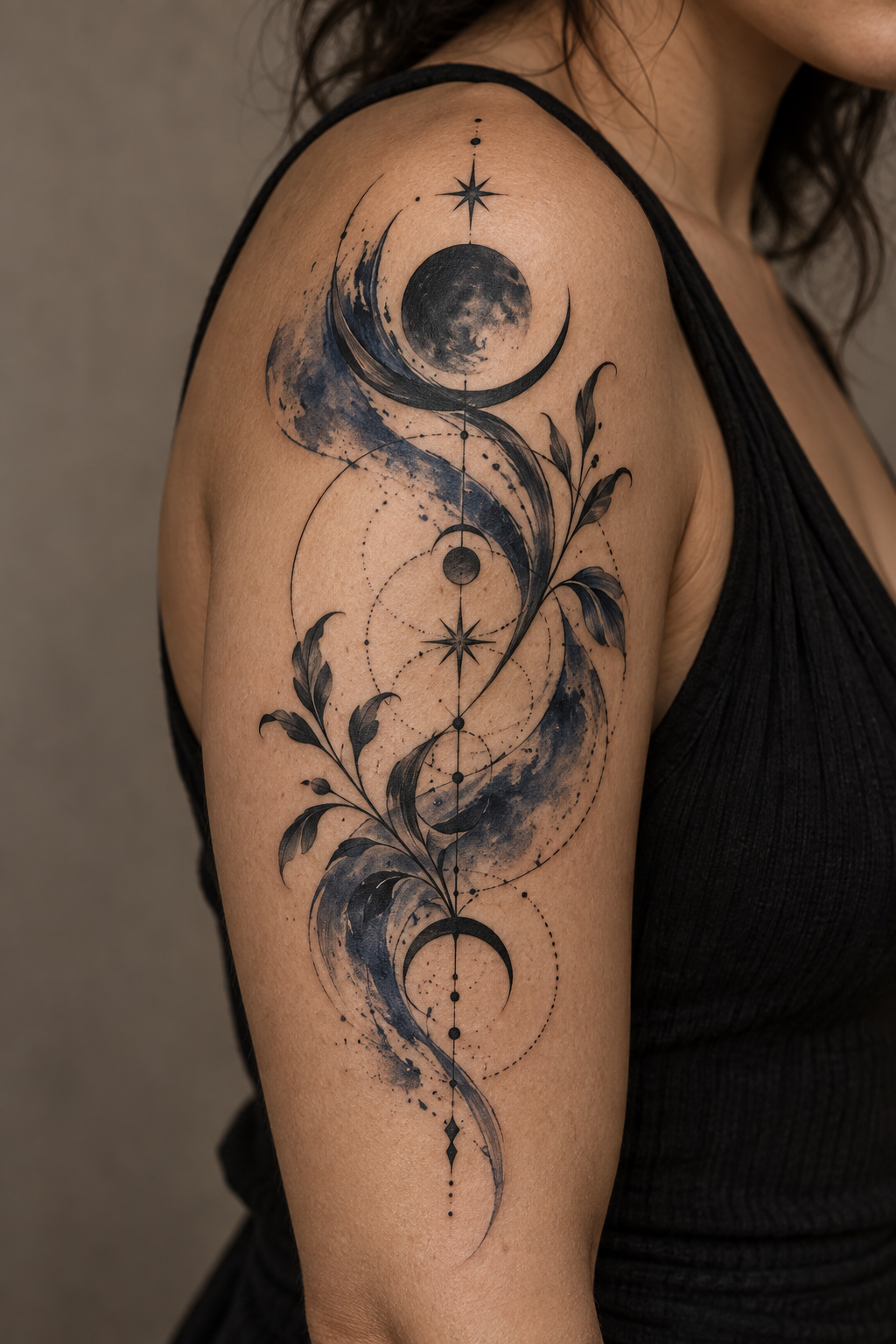 whimsical creature tattoo idea
