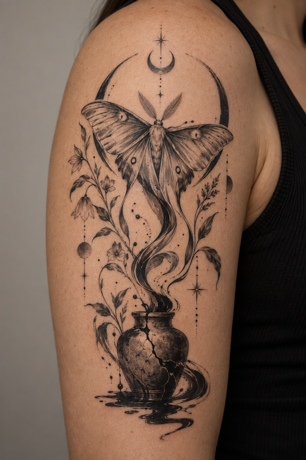 illustrative story tattoo idea