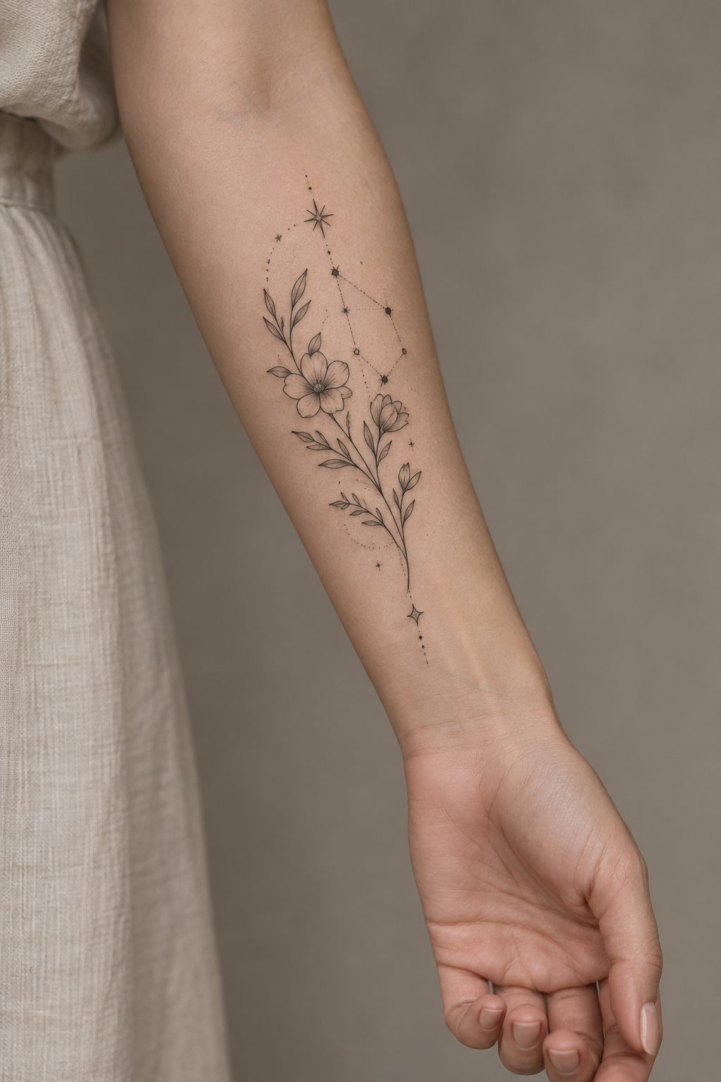 Simple Geometric Shapes small forearm tattoos idea