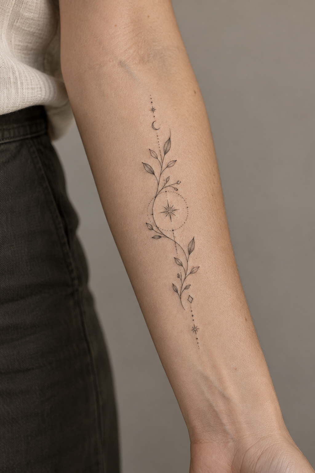 Sweet Dandelions small forearm tattoos idea