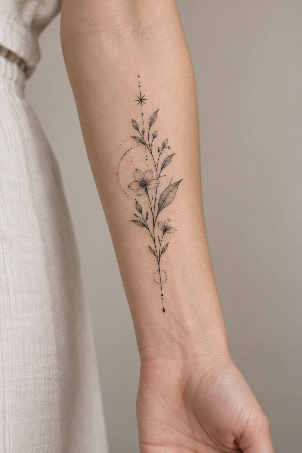 Minimalist Birds small forearm tattoos idea