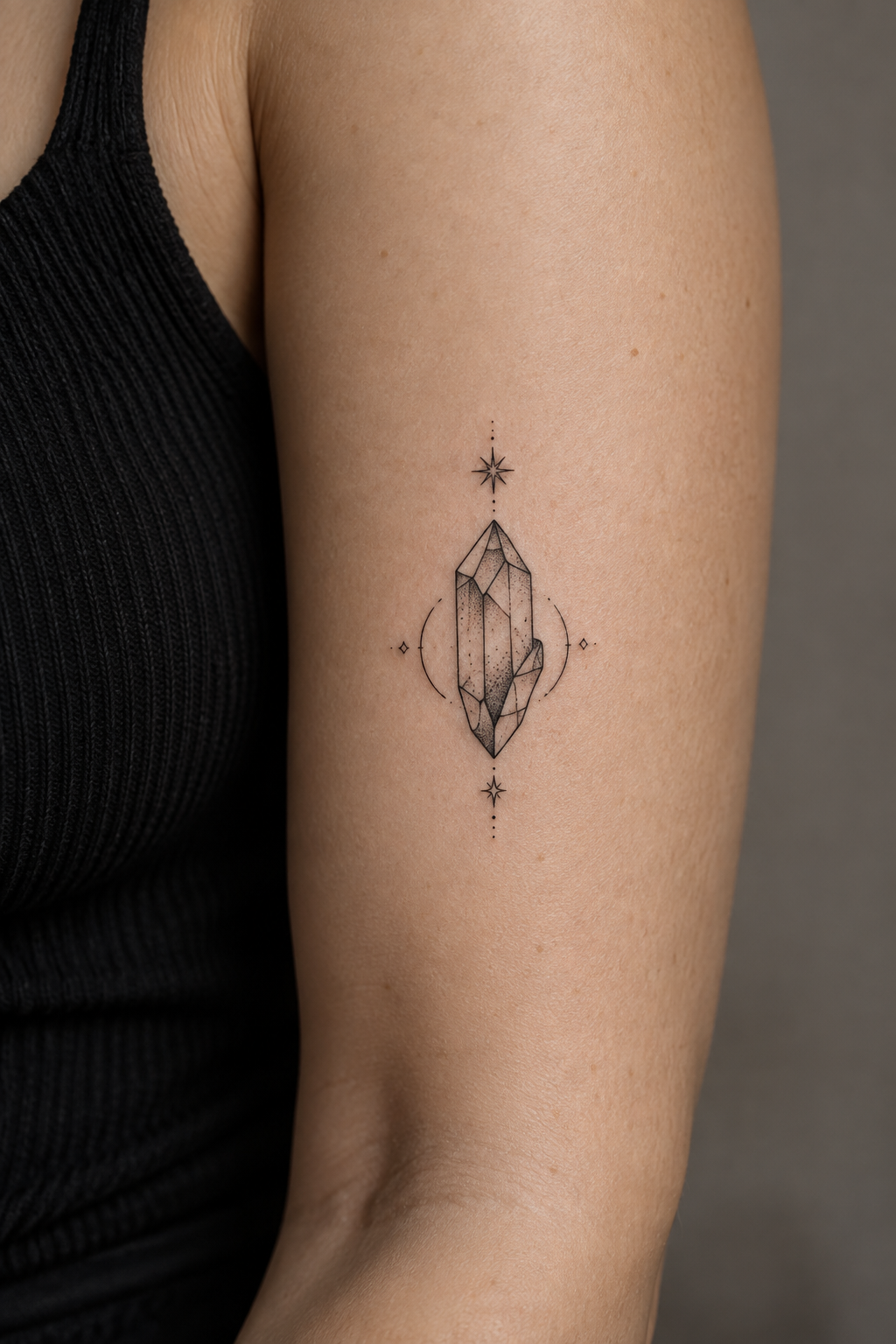 Crystal tattoo