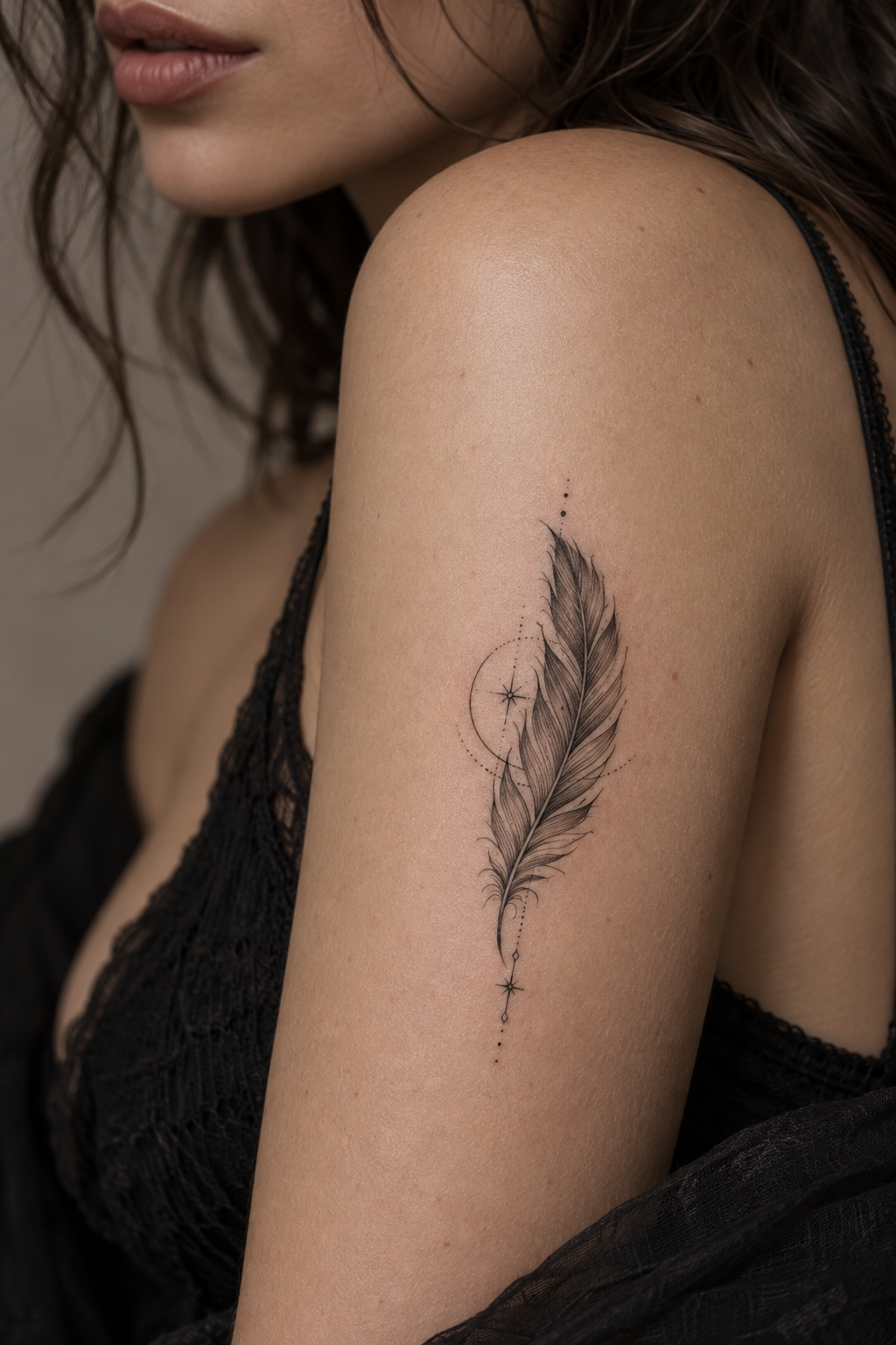 Feather tattoo