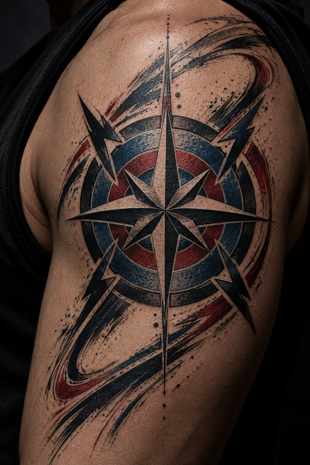 Avengers tattoo design 11 featuring superhero-inspired ink