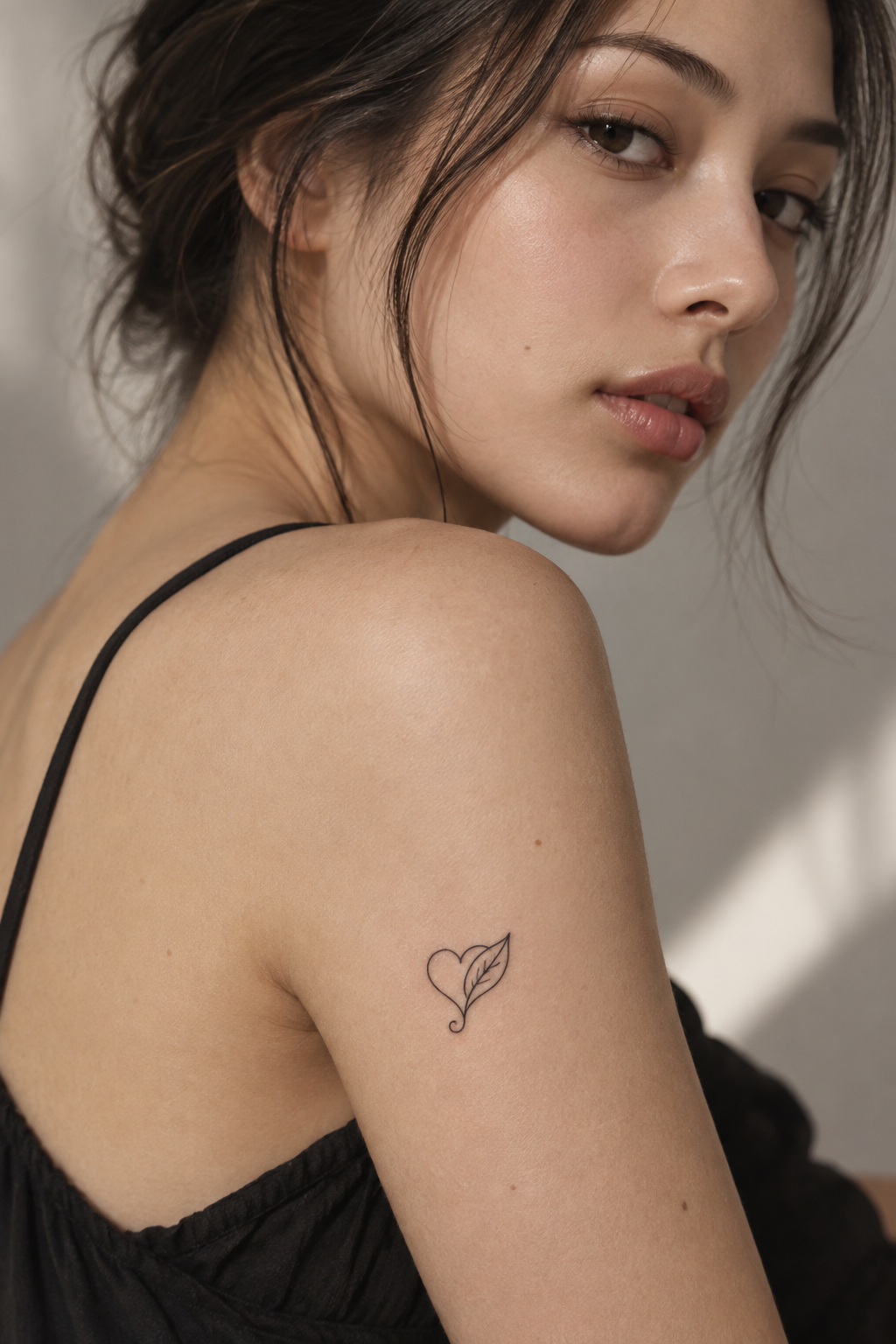 Naruto Leaf Symbol small anime tattoo idea