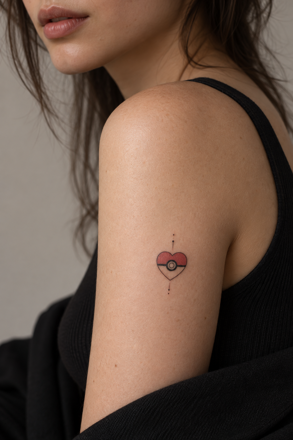 Poké Ball small anime tattoo idea