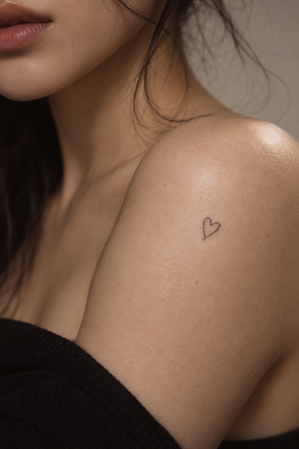 Chibi Face small anime tattoo idea