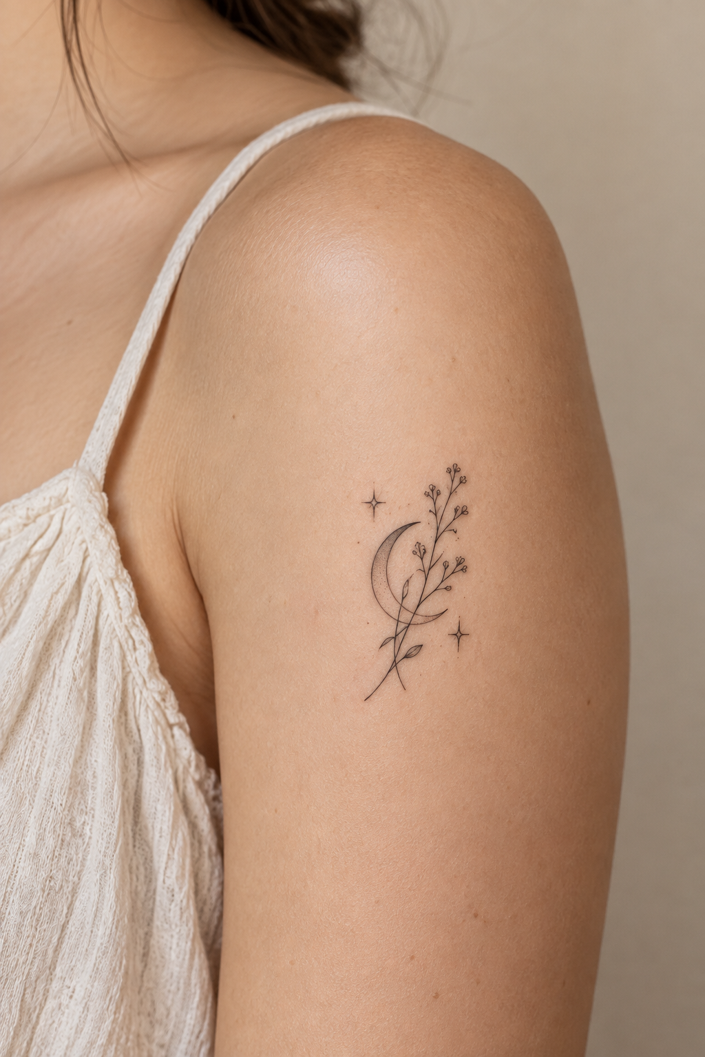 Star Constellation small girly tattoo idea