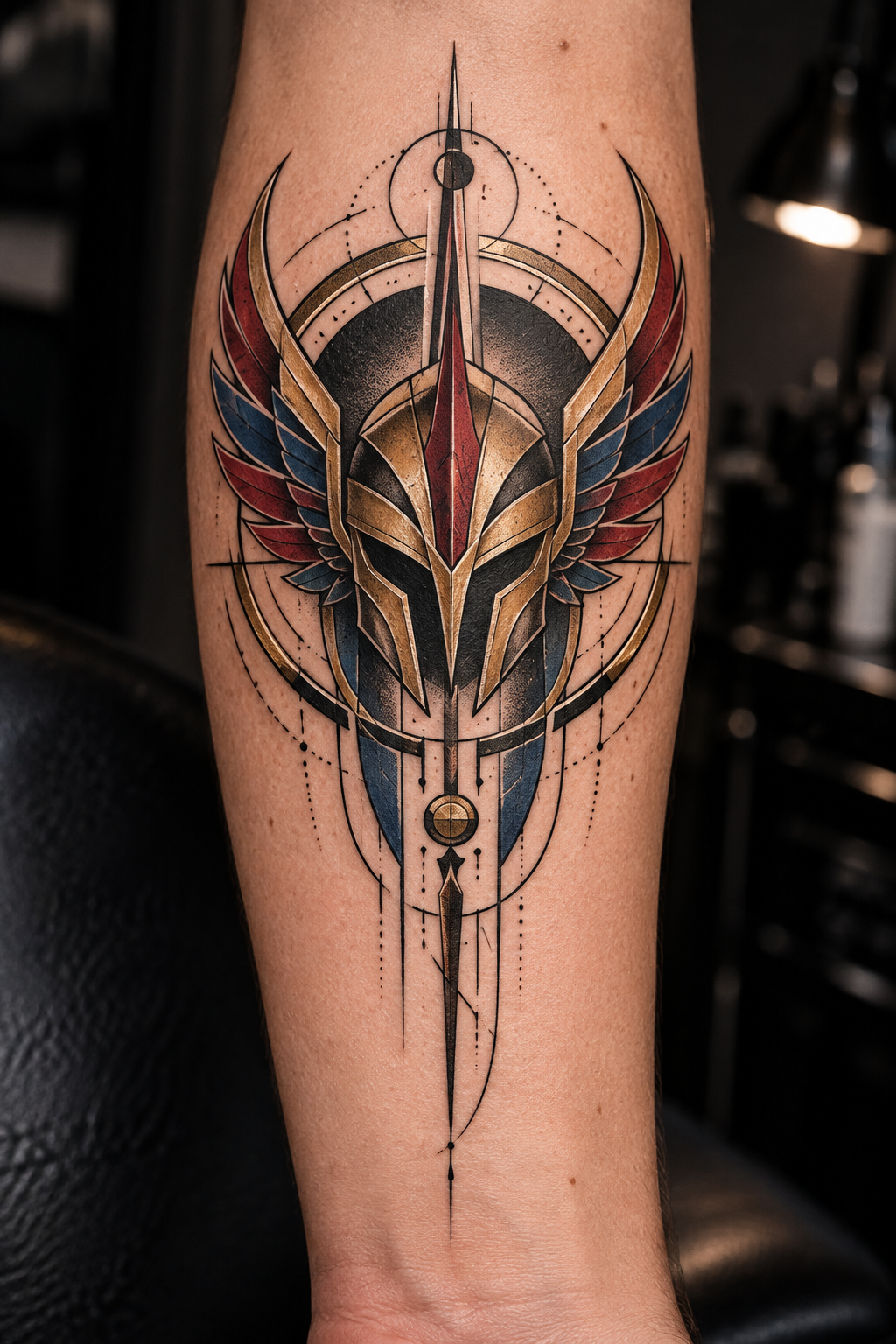Avengers tattoo ideas: Comic-Style Spider-Man