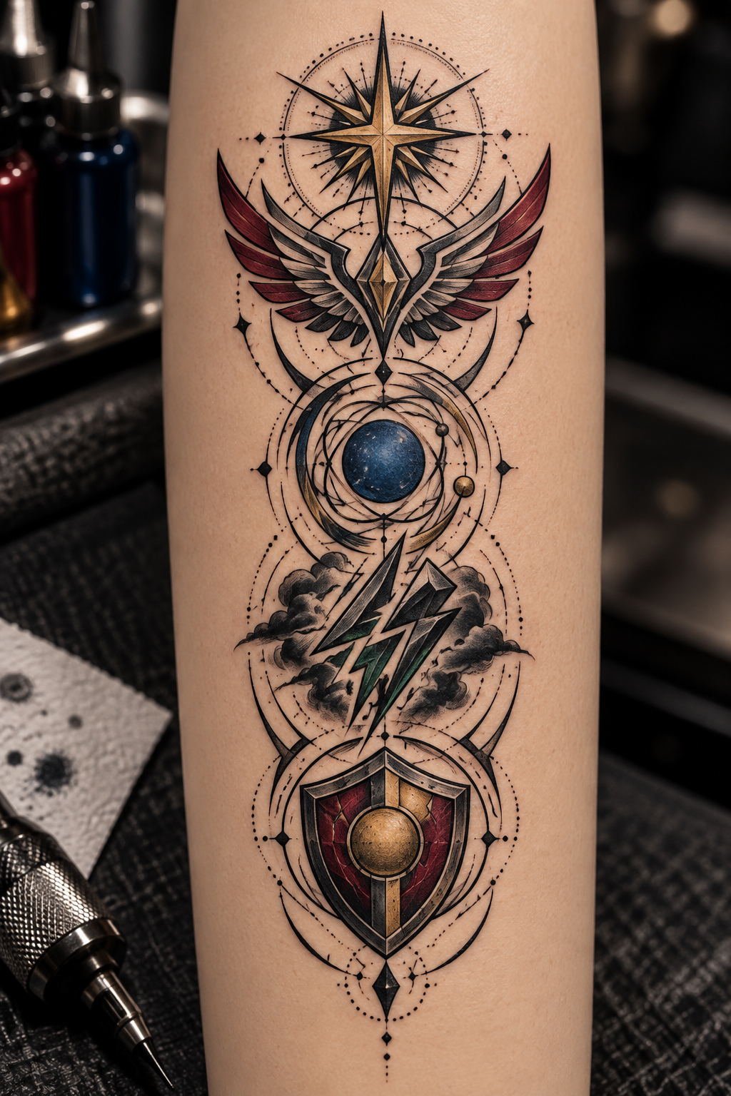 Avengers tattoo ideas: Avengers Symbol