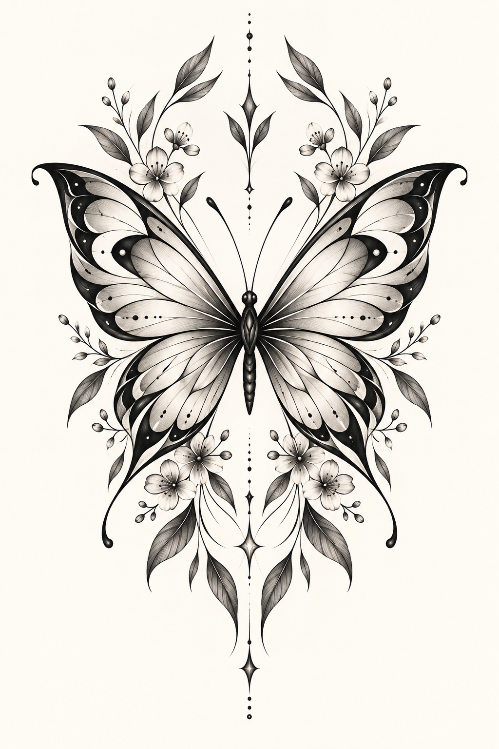 10 butterfly tattoo idea for women