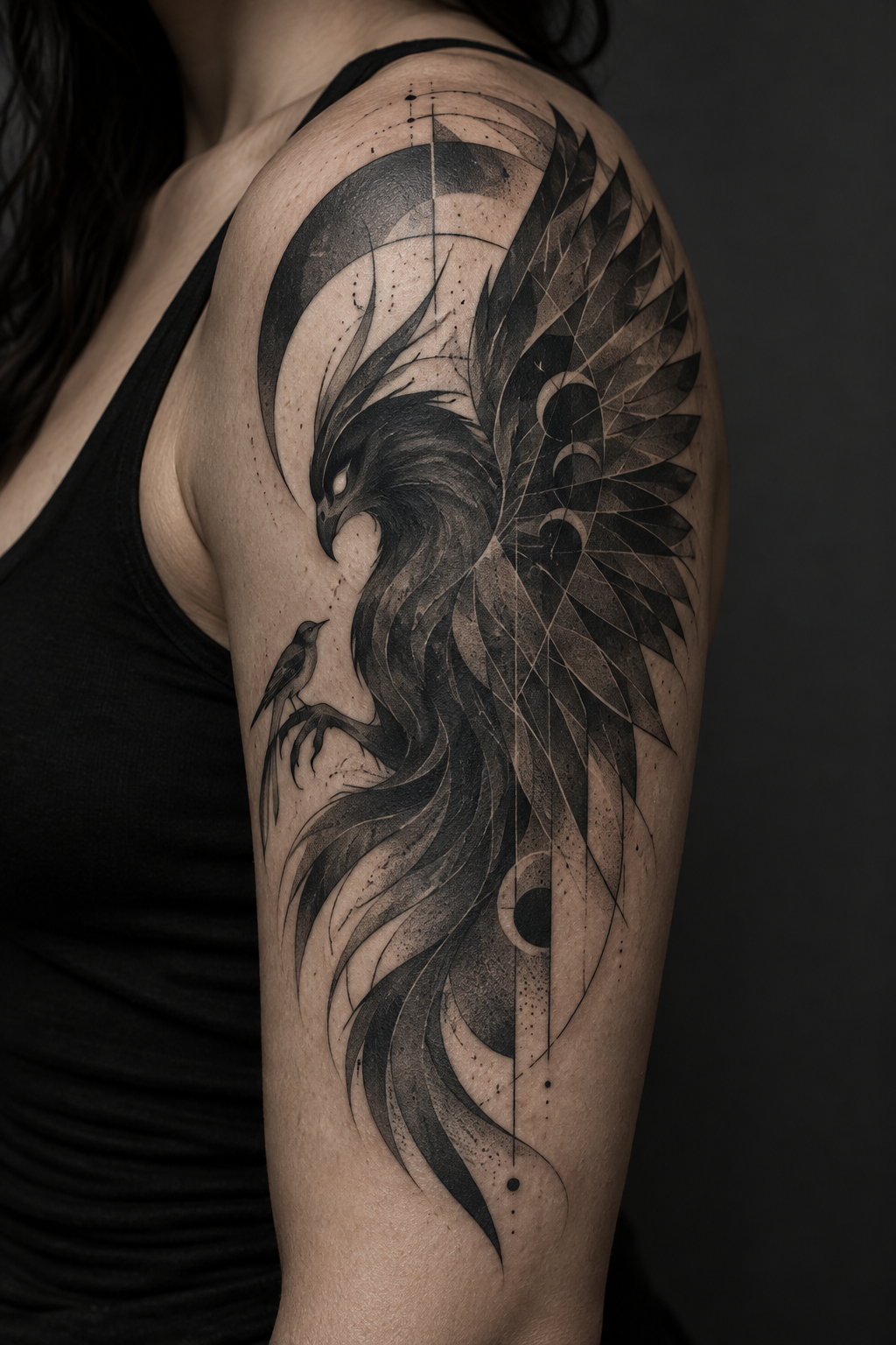 Robin and Batman Emblem Batman tattoo idea
