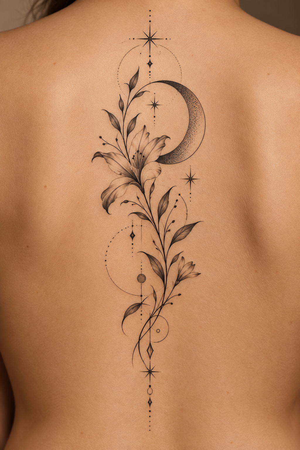 Minimalist Lotus small tattoo ideas for women