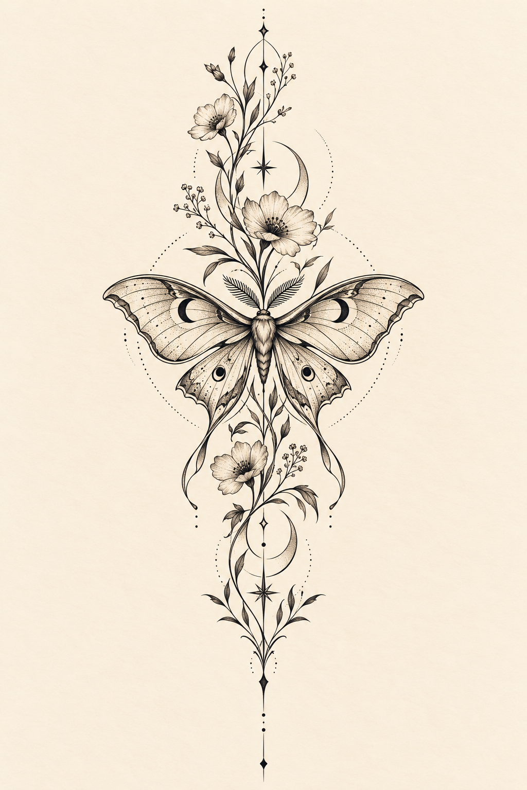 Petite Botanical Motif 11 small tattoo ideas for women