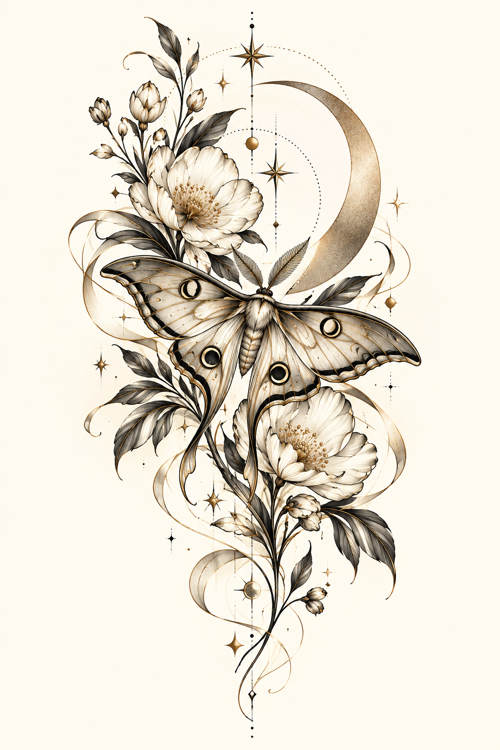 Petite Botanical Motif 13 small tattoo ideas for women