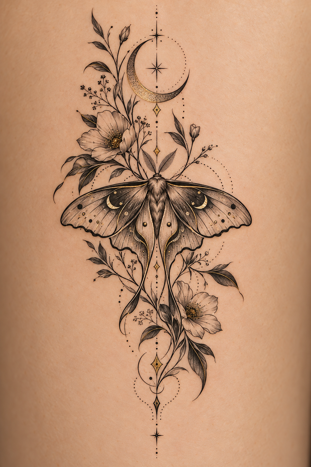 Petite Botanical Motif 16 small tattoo ideas for women
