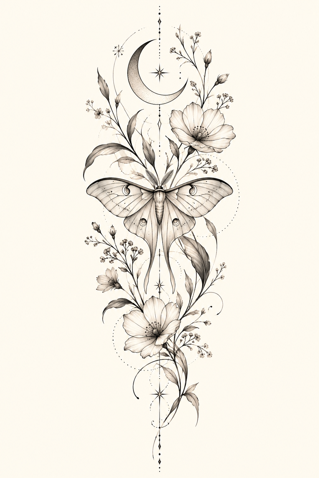 Petite Botanical Motif 18 small tattoo ideas for women