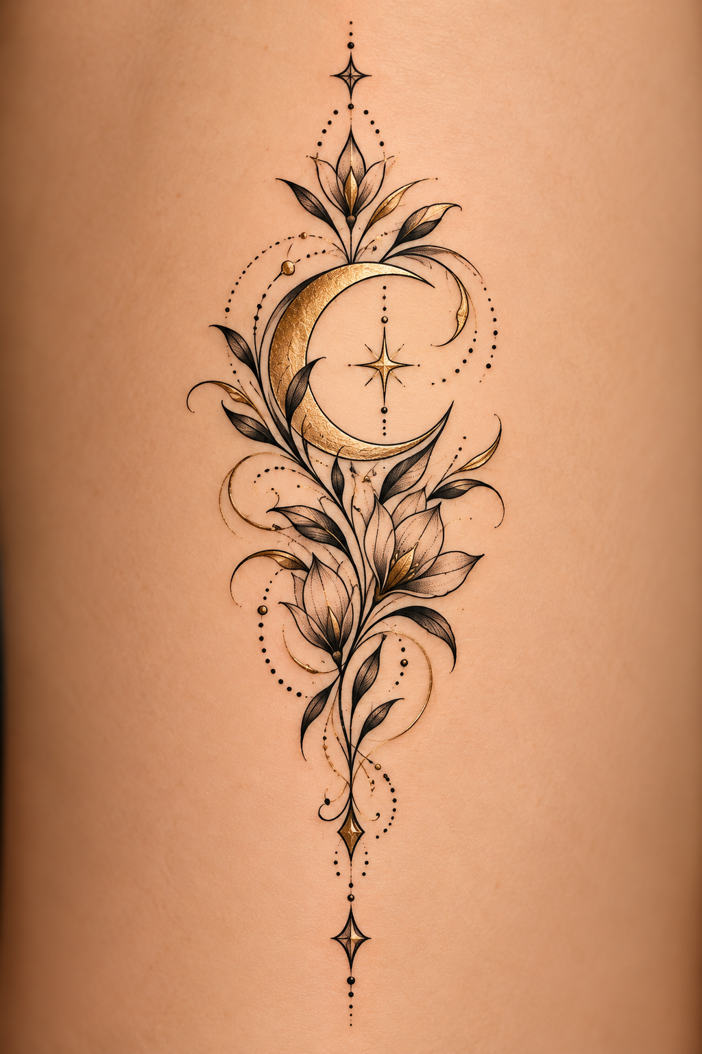 Petite Botanical Motif 20 small tattoo ideas for women